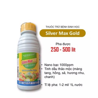 Silver Max Gold - Nano Bạc Tanixa - Chai 500 ml