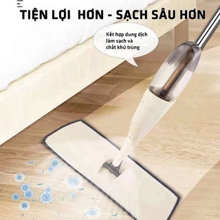 Chổi lau nhà phun sương thông minh xoay 360 độ đa năng tiện lợi