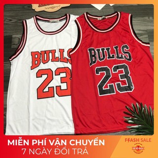 [Freeship 150k] Áo Bóng rổ Bull 23 chất Lưới