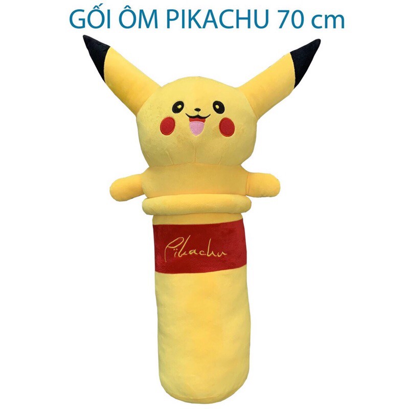 Gối ôm gấu bông Pikachu 70cm