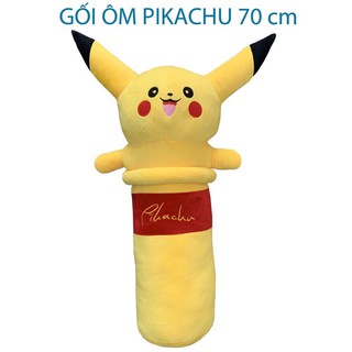 Gối ôm gấu bông Pikachu 70cm