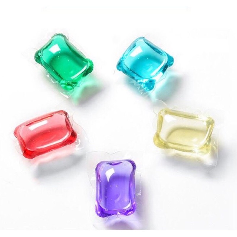 Lọ 30 viên giặt xả quần áo nội địa trung siêu thơm