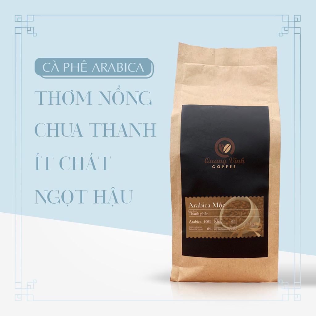 Cà phê Arabica (Cầu đất) Mộc Nguyên Chất