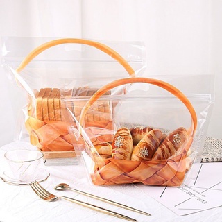 Túi zip hình giỏ xách đựng bánh kẹo