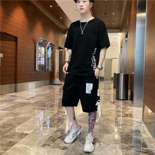 Bộ quần áo thun ngắn tay thời trang năng động cho nam