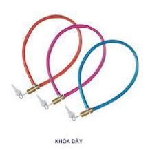 Khoá dây Việt Tiệp  KHÓA DÂY XE ĐẠP,XE MÁY LÕI THÉP BỌC CAO SU CHỐNG TRỘM BỀN CHẮC CAO CẤP HN
