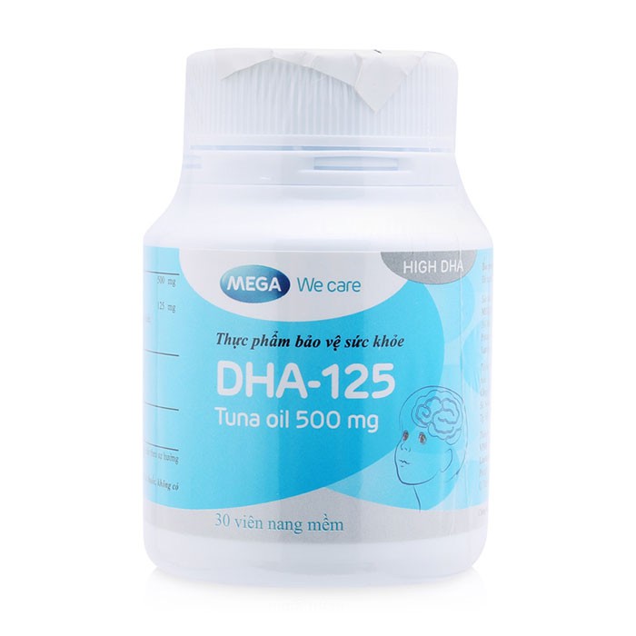 TPBVSK Mega we care DHA-125 (Chai 30 viên)