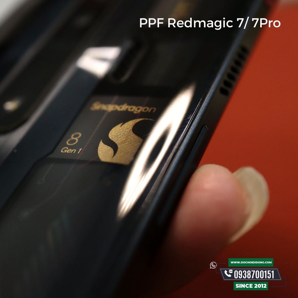 Miếng dán PPF Hydorgen ZTE Nubia Red Magic 7/ 7 Pro trong, nhám, đổi màu cao cấp