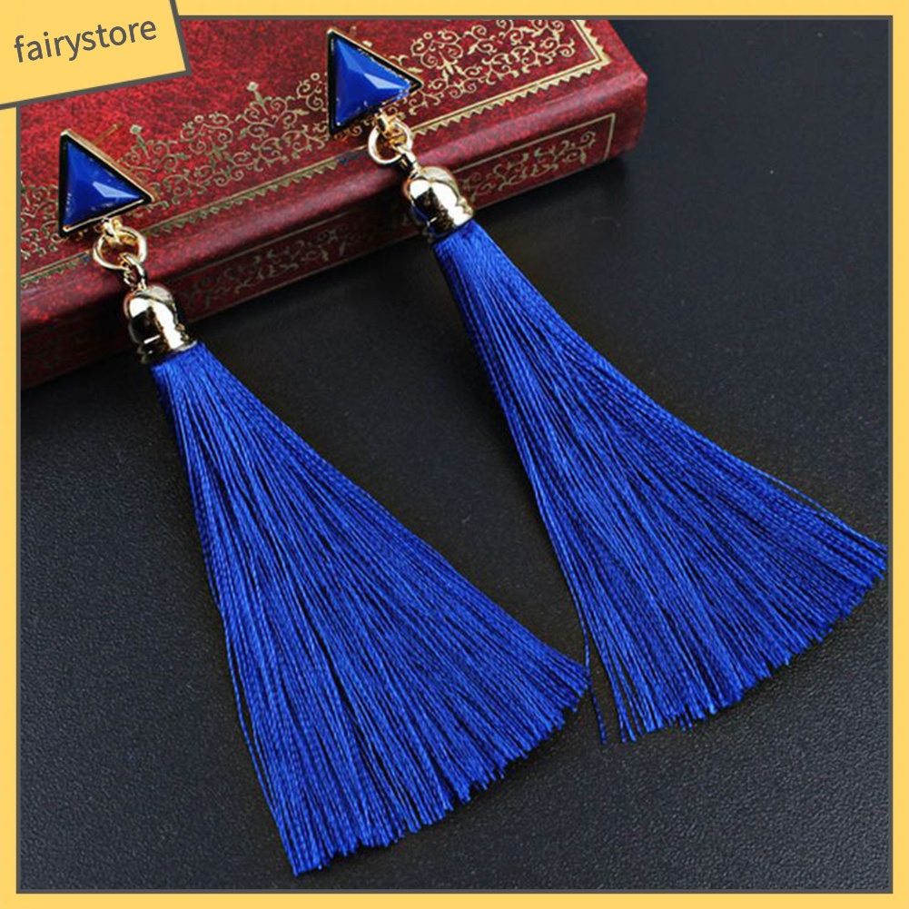 Khuyên tai dáng dài phong cách thời trang Bohemian nữ