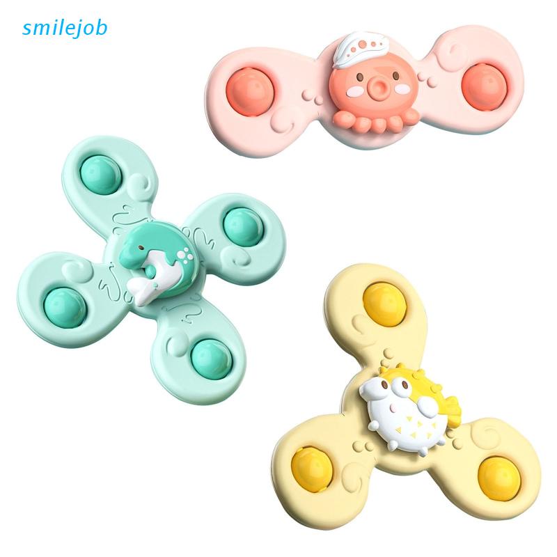 Con Quay Đồ Chơi Mini Bằng Nhựa Có Đèn Nhiều Màu Sắc