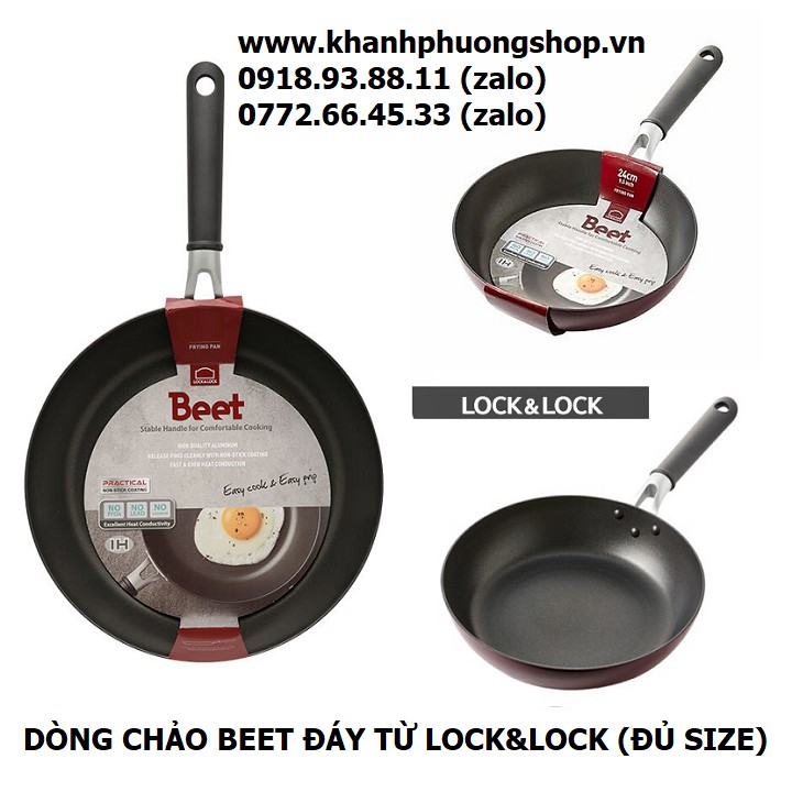 Chảo nấu bếp từ lock&lock - chảo nấu bếp từ