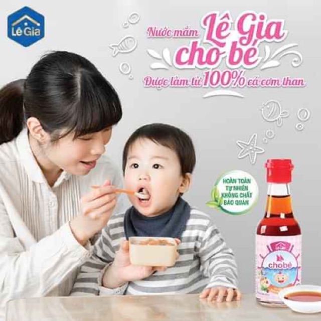 NƯớC MẮM LÊ GIA CHO BÉ (60ml)