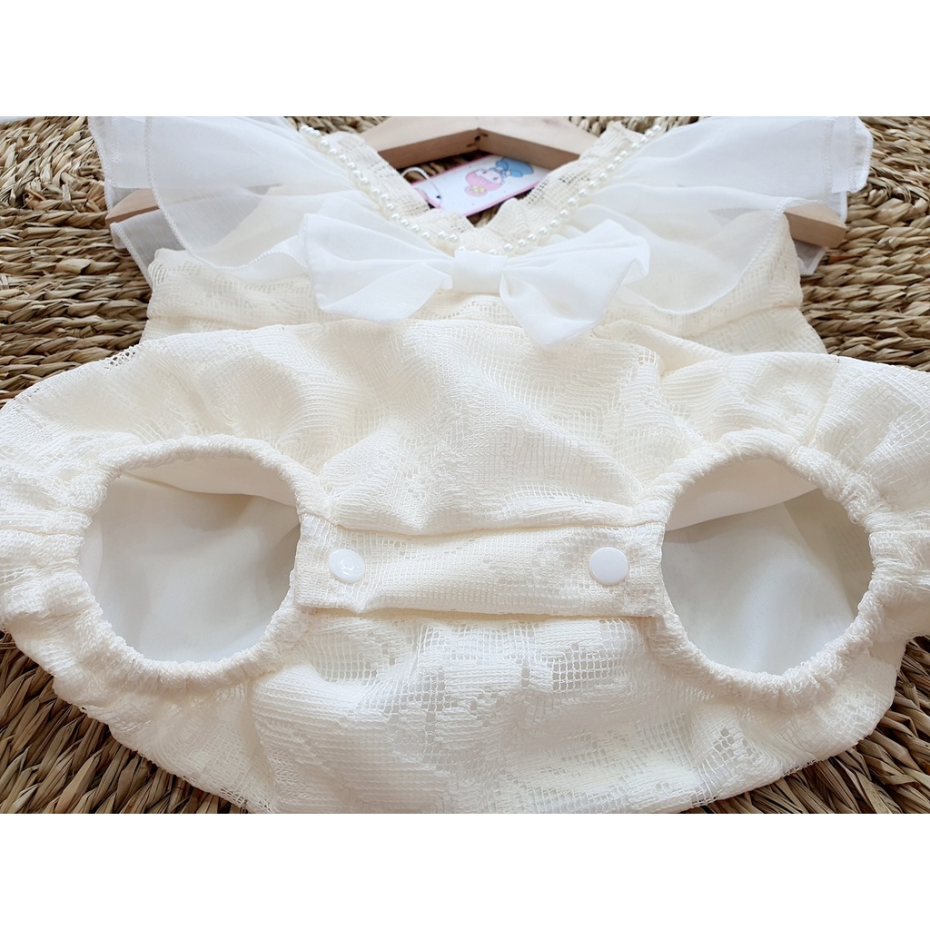 Bodysuit cho bé gái sơ sinh chất liệu cao cấp ⚡𝗙𝗥𝗘𝗘𝗦𝗛𝗜𝗣⚡ Body công chúa thiết kế siêu dễ thương, làm quà tặng bé