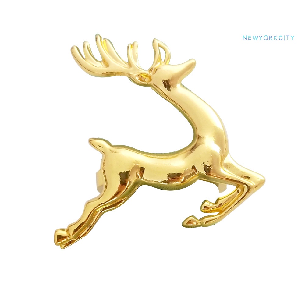 Vòng Nhẫn Khóa Khăn Ăn Bằng Hợp Kim Trang Trí Bàn Tiệc Cưới / Giáng Sinh