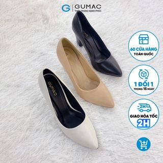 Giày cao gót da mờ GD280 thời trang GUMAC