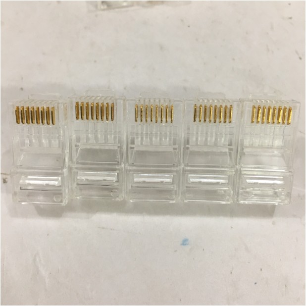 [ 3 CÁI ]  BỘ 3 đầu bấm mạng RJ45 nhựa
