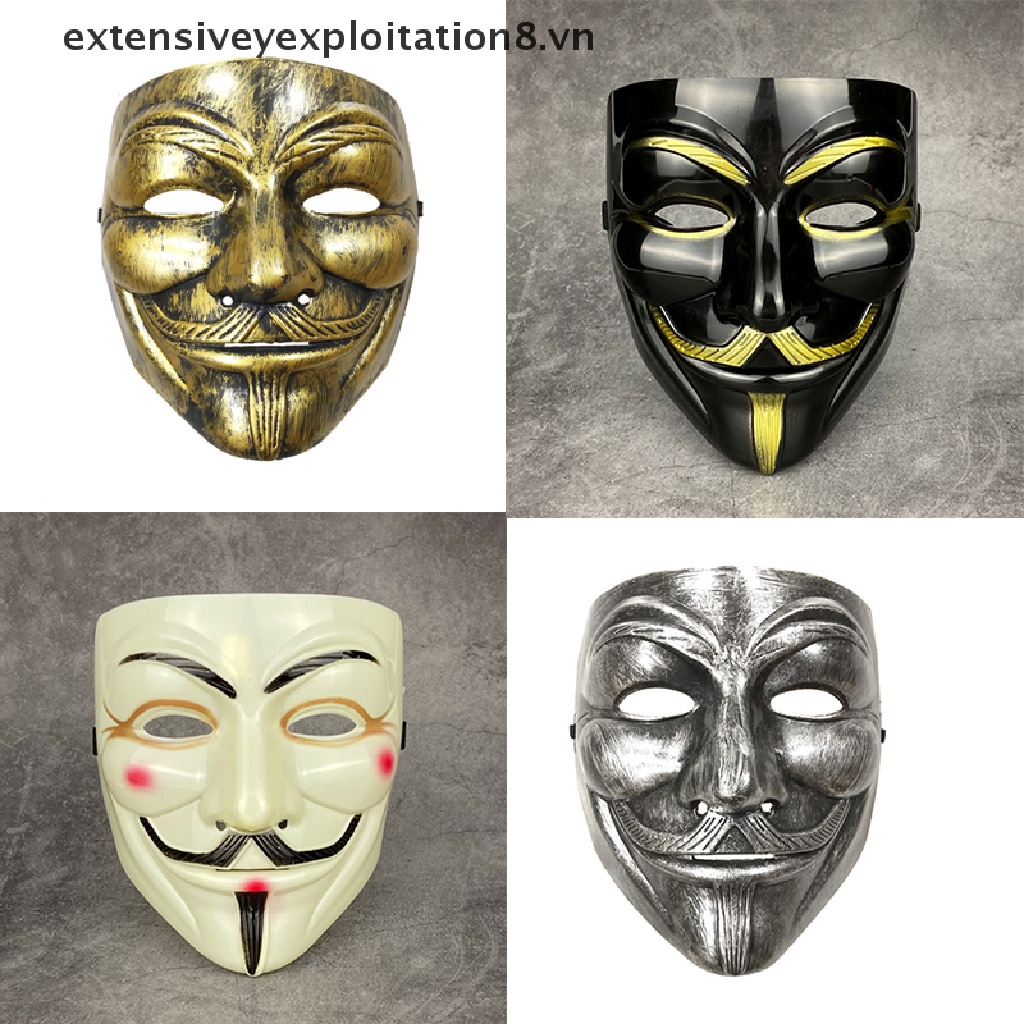 Mặt Nạ Vendetta Hacker Làm Quà Giáng Sinh Cho Người Lớn Và Trẻ Em