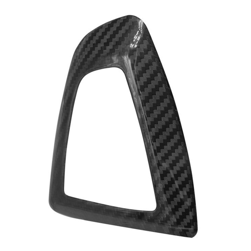 Miếng Dán Núm Gạt Cần Số Xe Hơi BMW F30 F31 F35 F20 F21 F22 F23 RHD Bằng Sợi Carbon