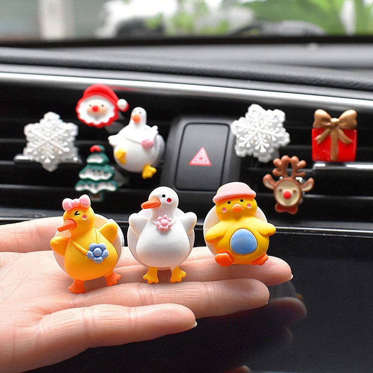 Cute Duck Car Air Outlet Aromatherapy Car Perfume Fragrance Car Fragrant Stone Car Interior Decoration Supplies Decoration car accessories 0Gmi