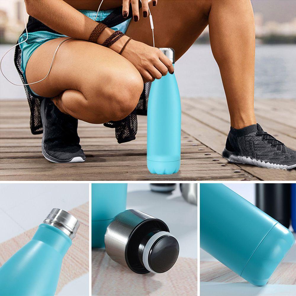 Bình Nước Giữ Nhiệt Bằng Thép Không Gỉ Thời Trang 500ml