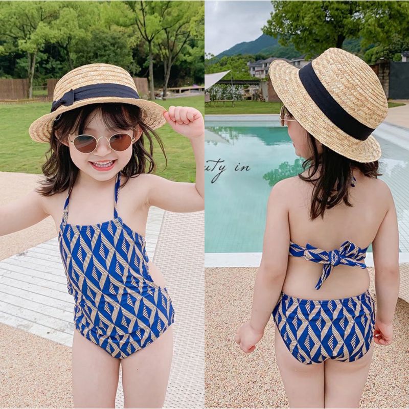 Đồ bơi 1 mảnh bé gái - Bikini liền thân cho bé size 9 - 20ky