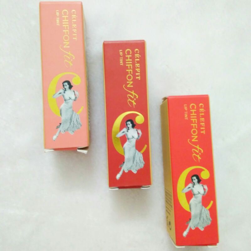 Thanh lý son Lilybyred mood liar velvet màu 02, 05 tint và Celefit Chiffon fit lip tint màu 06 | BigBuy360 - bigbuy360.vn