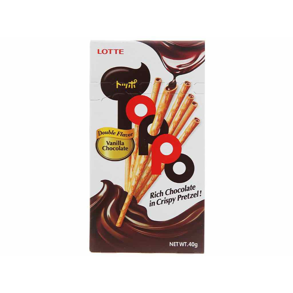 Bánh que Lotte Toppo lốc 40g