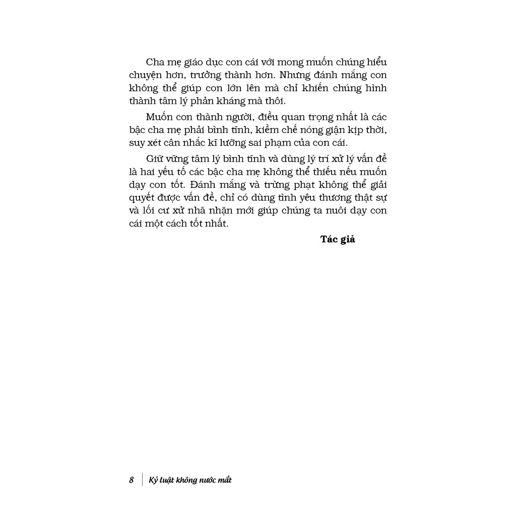 Sách - Kỷ luật không nước mắt (bìa mềm)