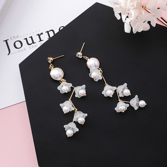 Bông tai hoa phong cách Hàn Quốc dễ thương - B1351 + B1354 + B1355