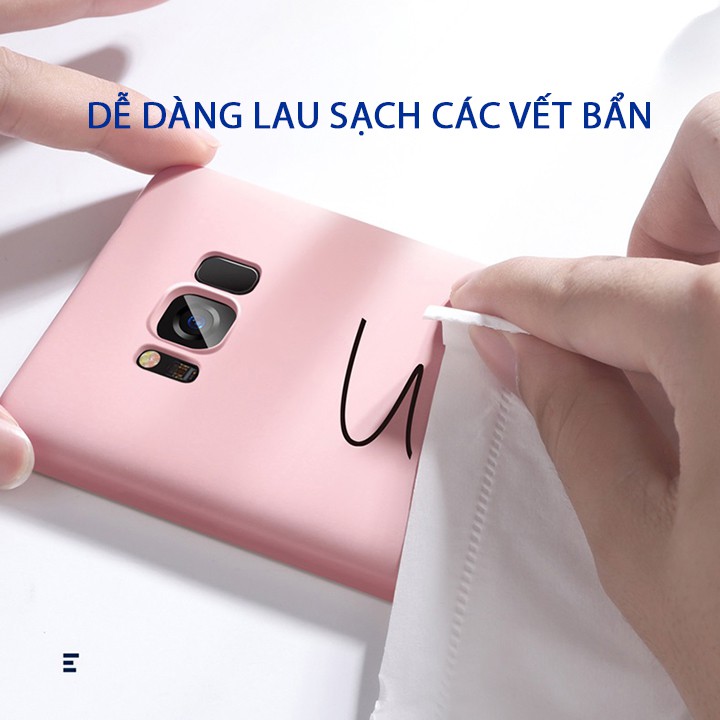 Ốp lưng chống bẩn Samsung Galaxy Note 8 SM-N950 - Viền nhựa dẻo - Bên trong có lớp nhung bảo vệ