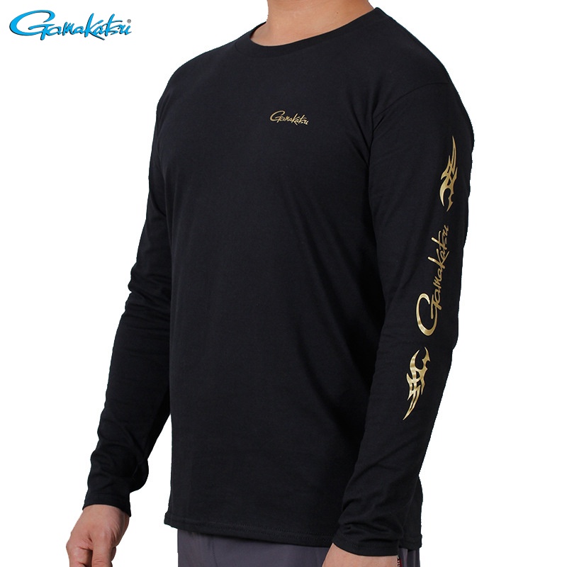 Áo Thun Cổ Tròn Tay Dài Thoáng Khí Mau Khô Để Đi Câu Cá Tiện Dụng