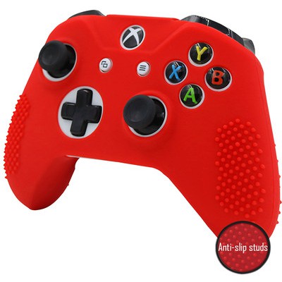 Tay cầm XBOXONE S tay áo Silicone tay cầm tay XBOX ONE S tay áo tay cầm tay bao gồm mua một Tặng một