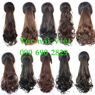 Tóc giả , tóc cột thẳng, tóc cột xoăn