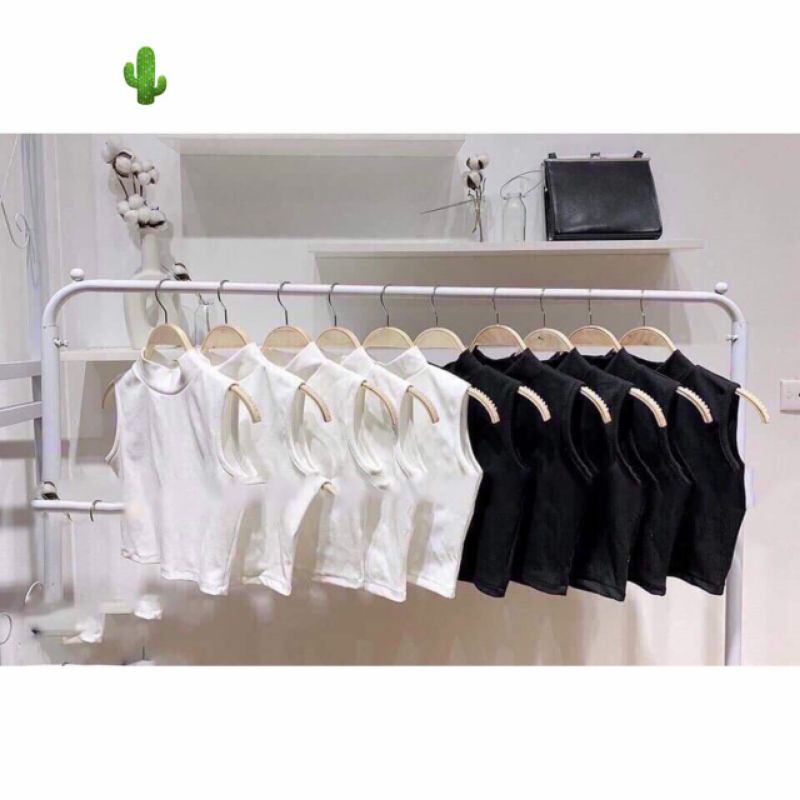 🎀🎀 ÁO BA LỖ CỔ LỌ DÁNG CROPTOP SIÊU ĐẸP CHẤT THUN BORIP MỀM MẠI  CO GIÃN TỐT