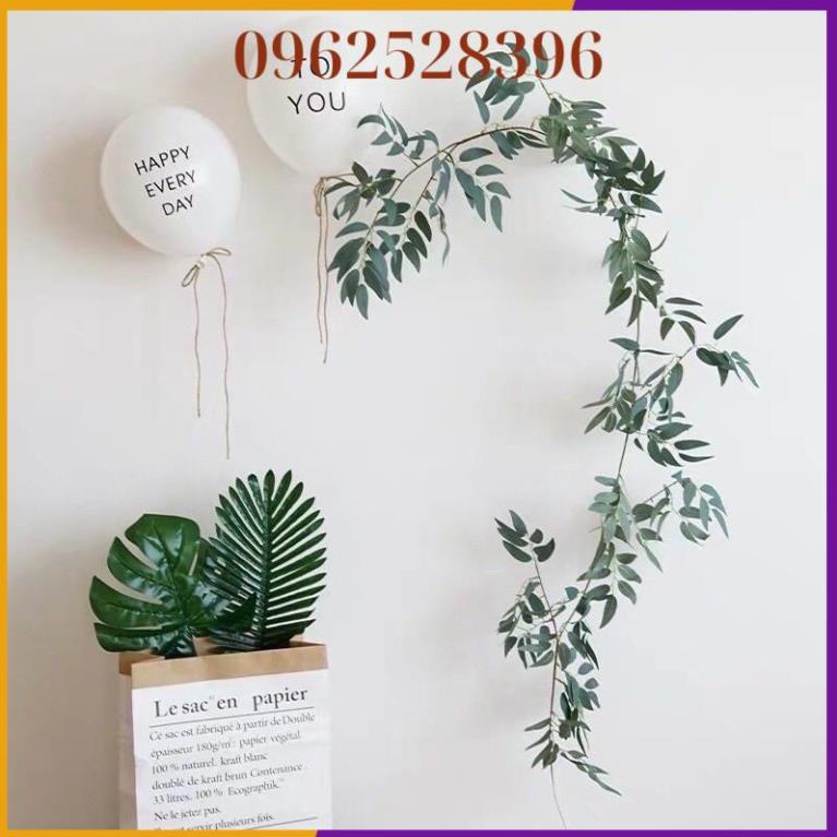 LÁ Bạch Đàn Giả Trang Trí Sinh Nhật/ Nhà Cửa Dài 1,8m