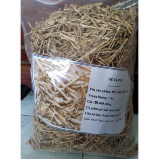 Combo 2 ký lá dòi và 1kg rễ tranh phơi khô