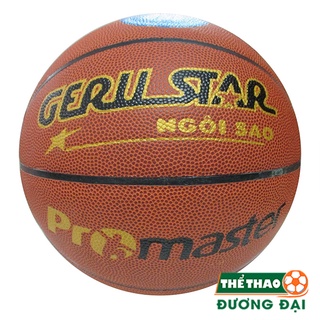 Bóng Rổ Geru Geru PROMASTER B7 Chính Hãng Da PU Dán Tặng Kim Bơm Lưới Đựng Bóng Thể Thao Đương Đại