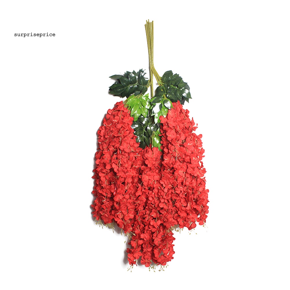 1 Dây Leo Hoa Tử Đằng Nhân Tạo Treo Tường Trang Trí Nhà Cửa, Tiệc Cưới