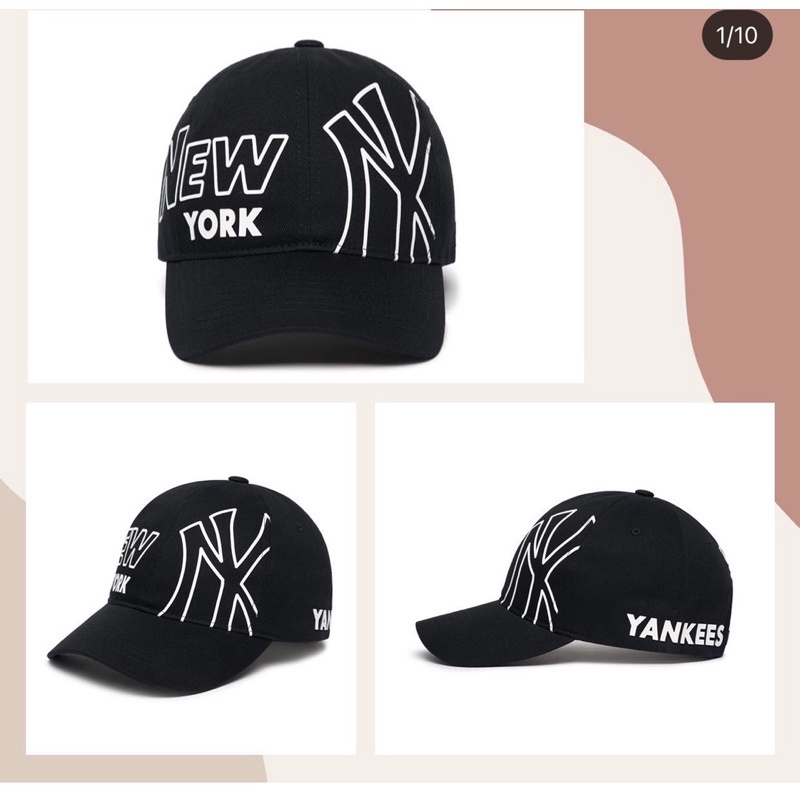 Mũ Lưỡi Trai N.Y n.e.w y.o.r.k Black ( xuất dư chuẩn)