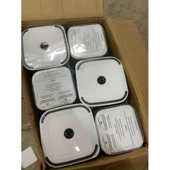Set 5 Hộp Nhựa Vuông Có Nút Khoá