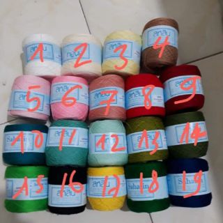 Combo sợi móc váy trắng