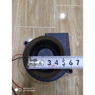 NMB Size 75mm 24v 0.2A chạy Êm và Mạnh (12v chạy khá mát)