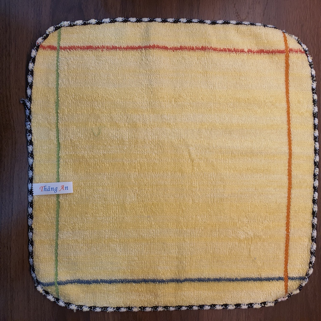 Khăn vuông baby siêu mềm lau miệng/ rửa mặt cho bé Cotton 95% - 26cmx26cm  #khanmamnon #soipha