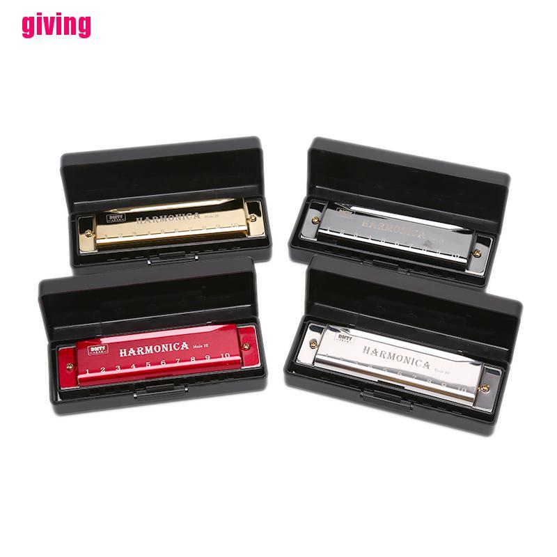 Kèn Harmonica 10 Lỗ Dành Cho Người Mới Bắt Đầu Học