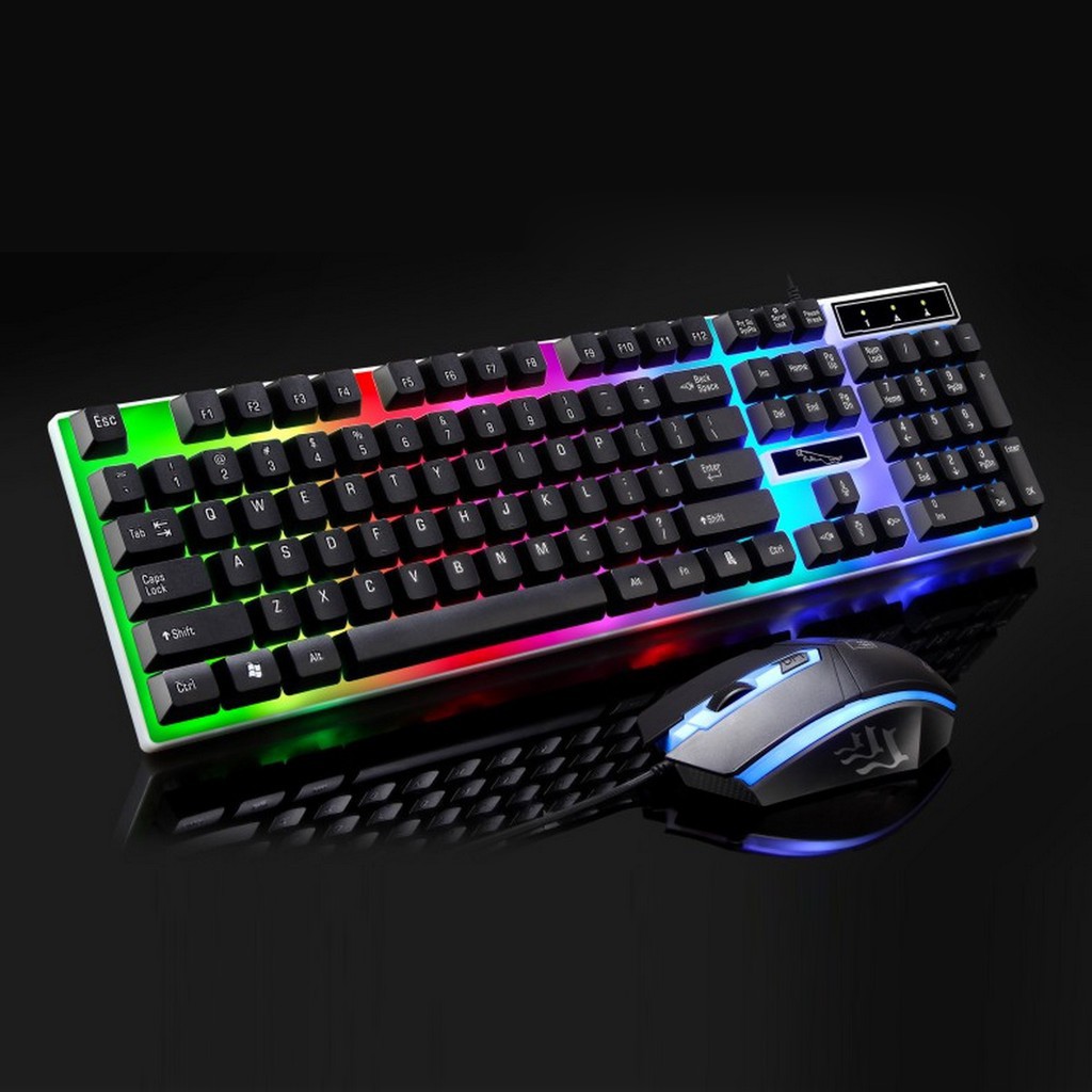 Bộ bàn phím cơ Gaming zgb g21 + chuột quang có dây