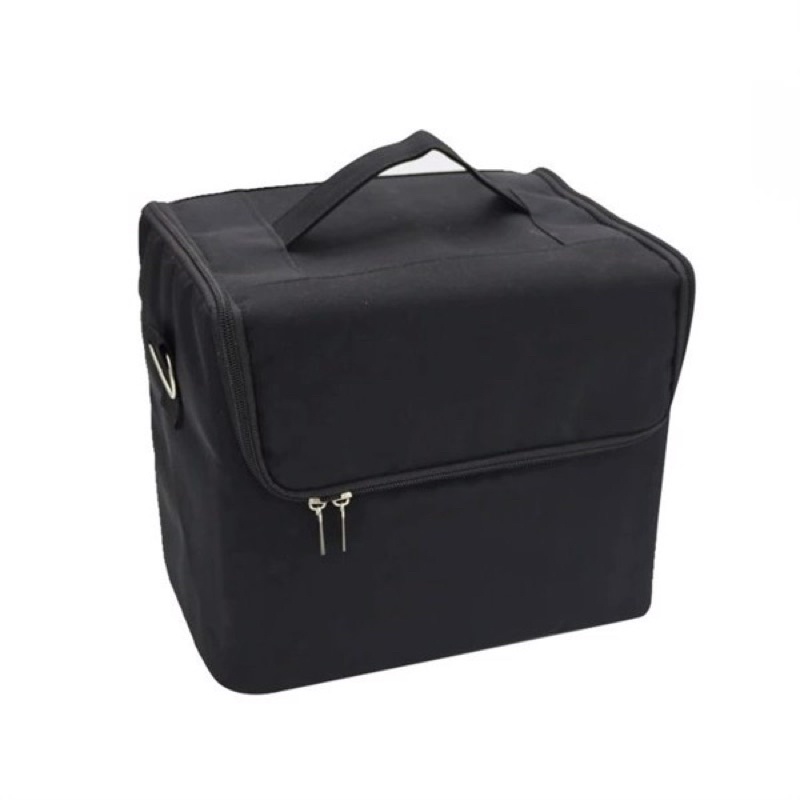 Cốp vải đựng đồ nail - mi phun xăm rẻ bền tiện lợi ( còn màu đen )