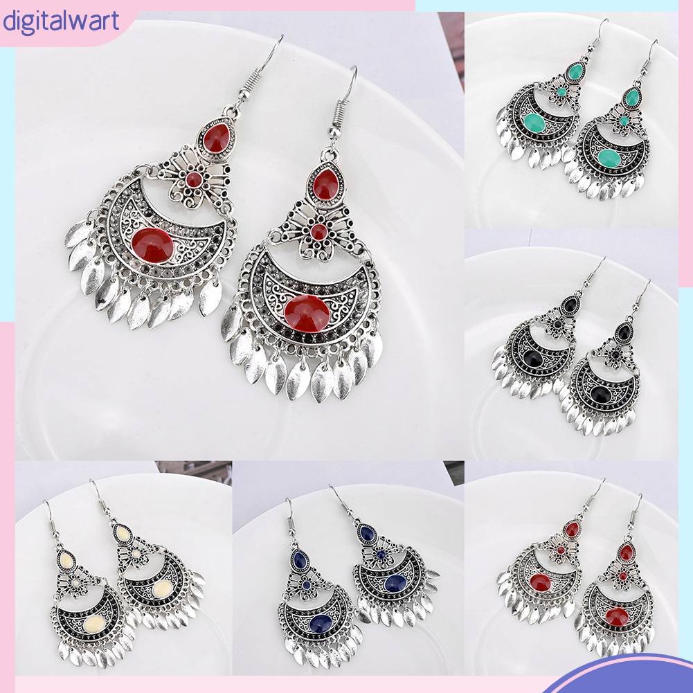 Bông Tai Thiết Kế Rỗng Phong Cách Bohemia Thời Trang Cho Nữ