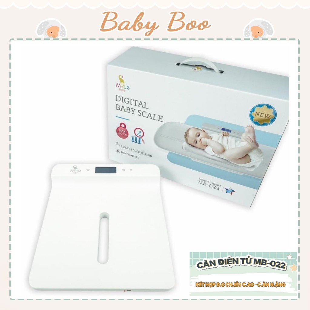 Cân điện tử thông minh Moaz bébé MB-022 [ babyboo]