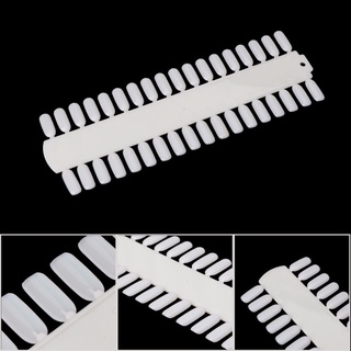 Vỉ móng mẫu swatch màu sơn/màu bột làm bảng màu - có 48 - 72 móng đánh số thứ tự
