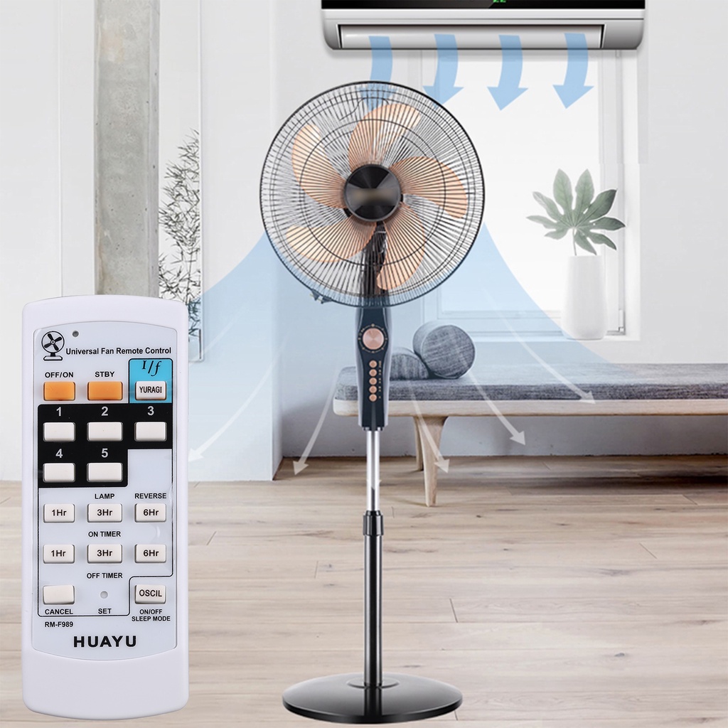 Điều Khiển Từ Xa bonj RM-F900MK Cho Quạt Điện Invierno Montrair